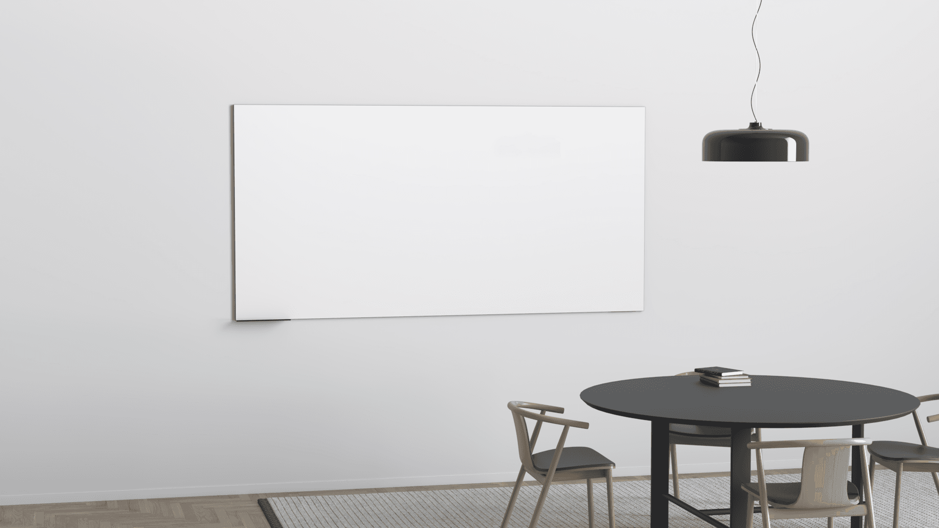 Era whiteboard mounted in a meeting room
